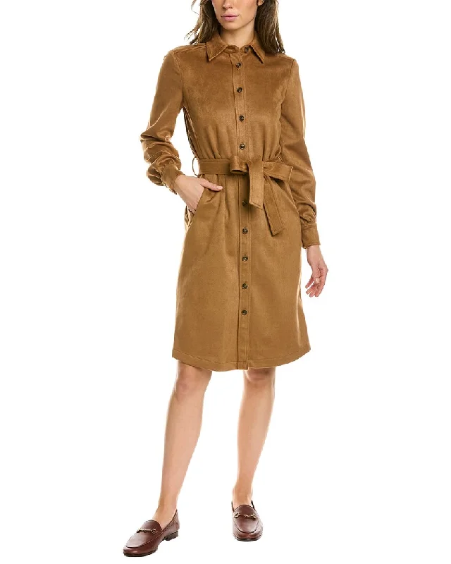 Brooks Brothers Tie Waist Shirtdress