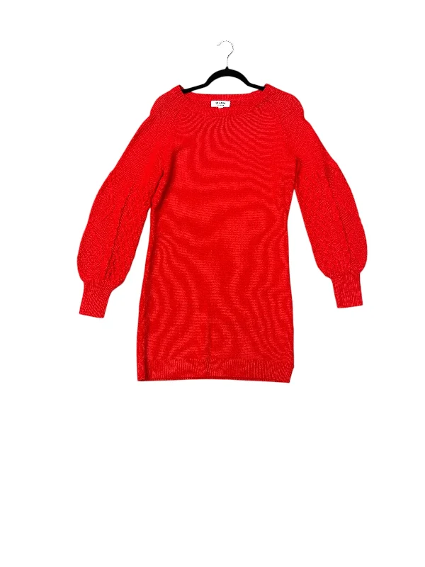 Dress Sweater By Bb Dakota In Red, Size: 4