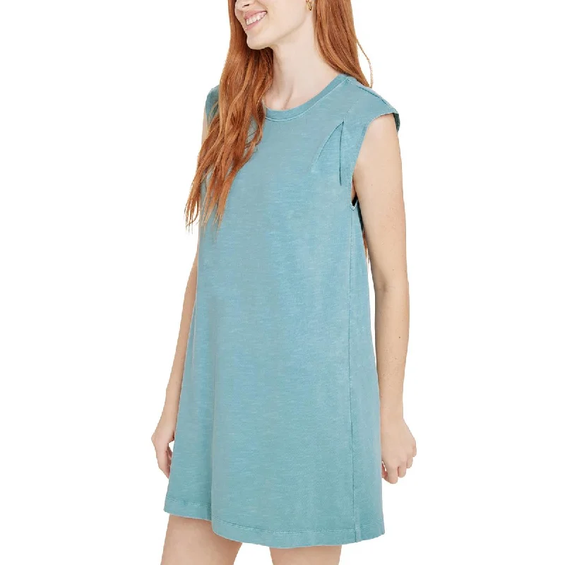 Splendid Womens Evie Comfy Mini T-Shirt Dress