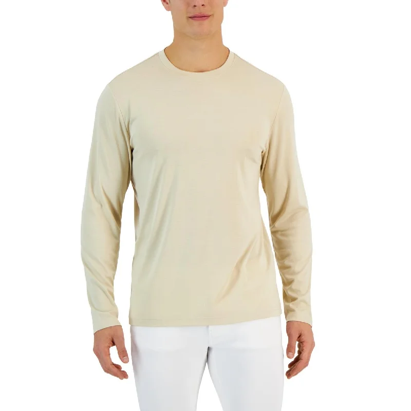 Alfani Mens Knit Long Sleeves T-Shirt