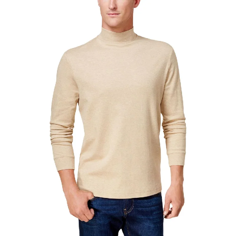 Club Room Mens Cotton Turtleneck T-Shirt