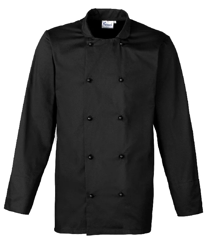 long sleeve chef's jacket