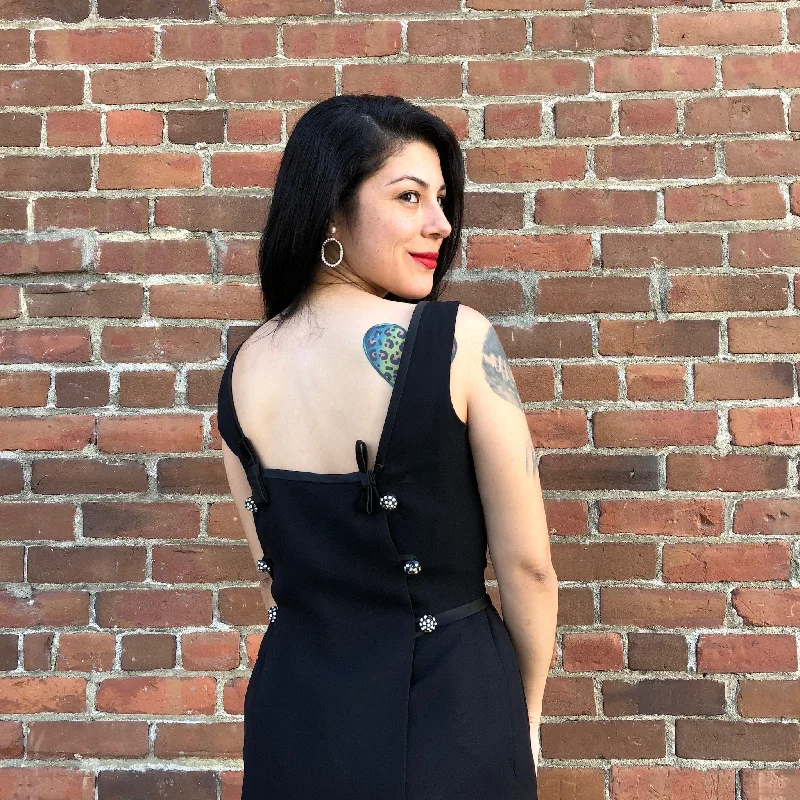 1960s Rhinestone Cocktail Dress