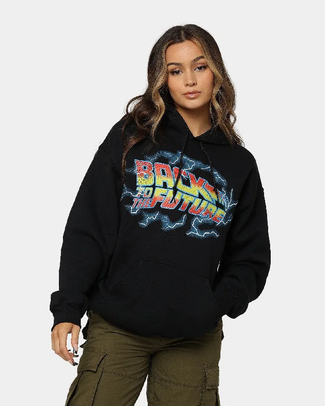 American Thrift X Back To The Future Back To The Future 1 Hoodie Black