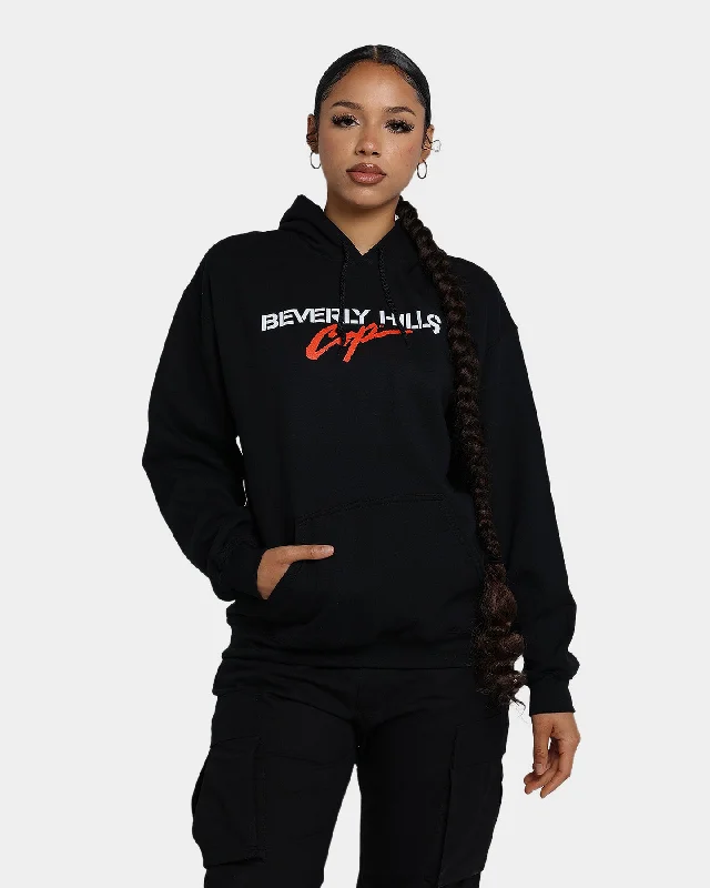 American Thrift X Beverly Hills Cop Logo Hoodie Black