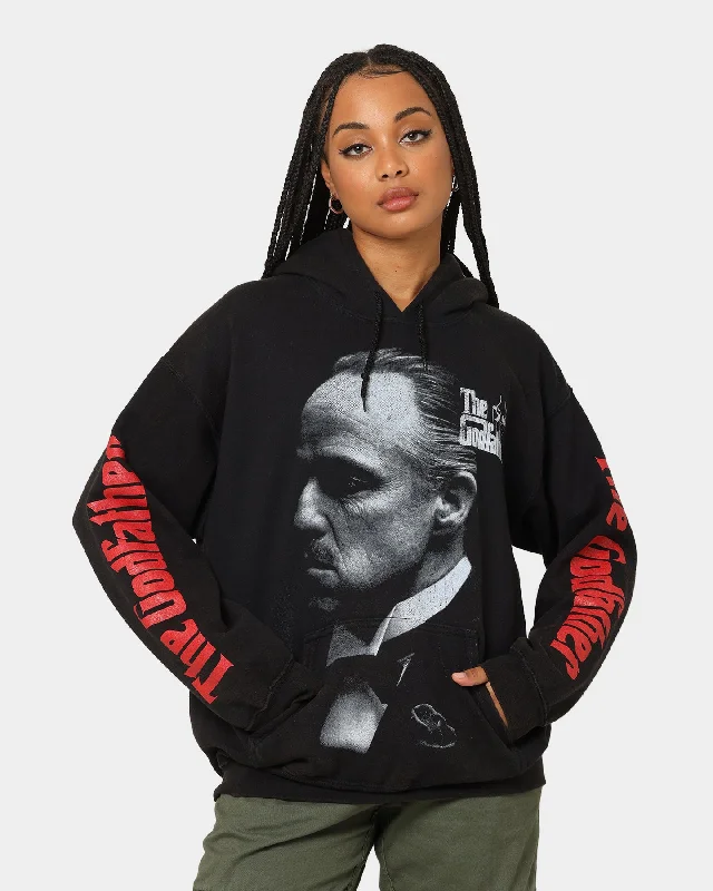 American Thrift X The Godfather The Godfather Vintage Hoodie Black Wash