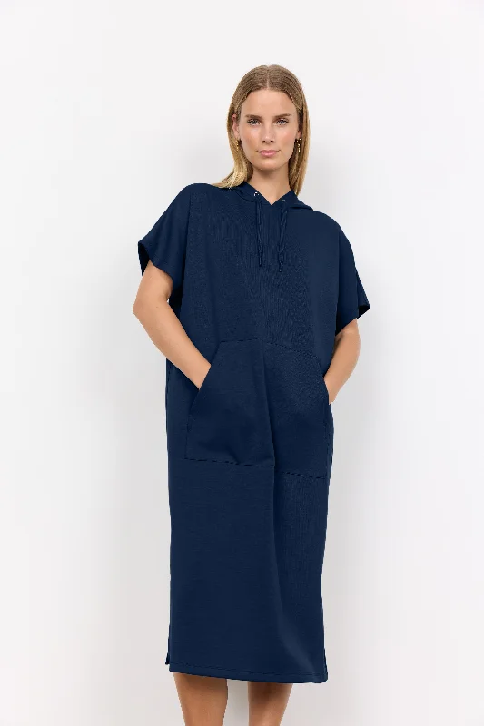 Banu 191 Sweatshirt Dress in Navy