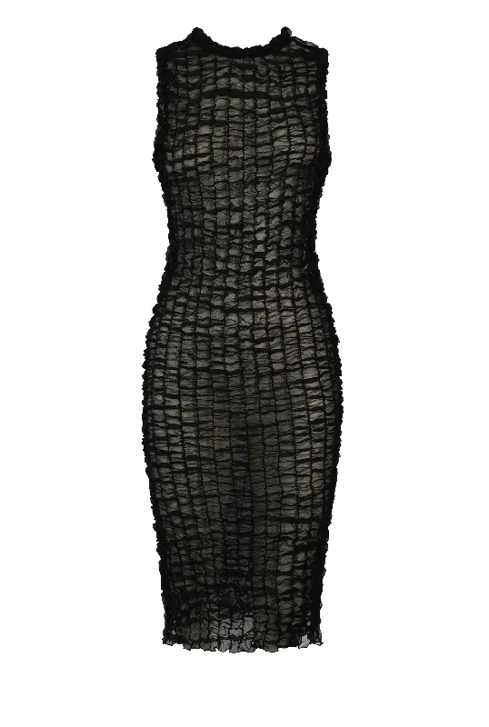 Black Smock Dress