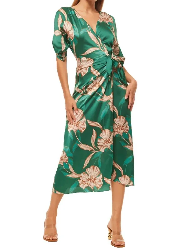Francesca Dress In Cartagena Flora