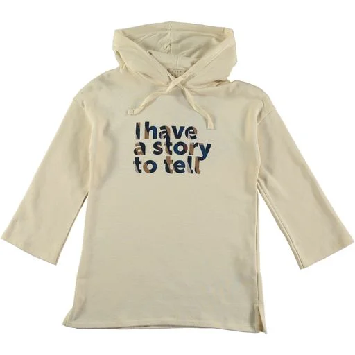 I have a story to tell hoodie dress by Coco Au Lait