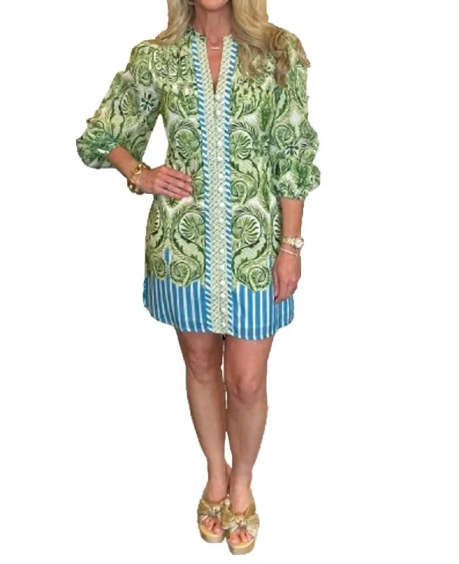 Jenny Dress In Seaside