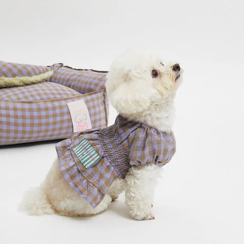 linen love gingham dress