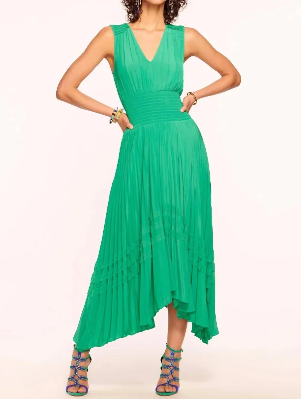Livia Dress In Sea Green