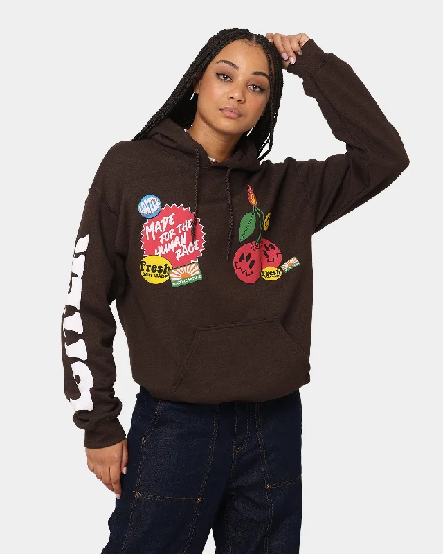 Loiter Cherry Bomb Hoodie Brown