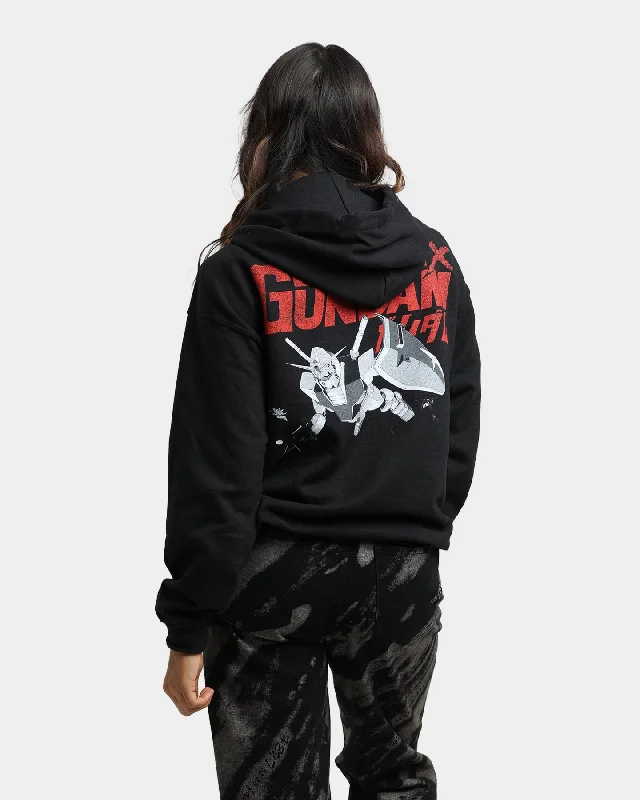 Loiter X Gundam Gundam Vintage Hoodie Black