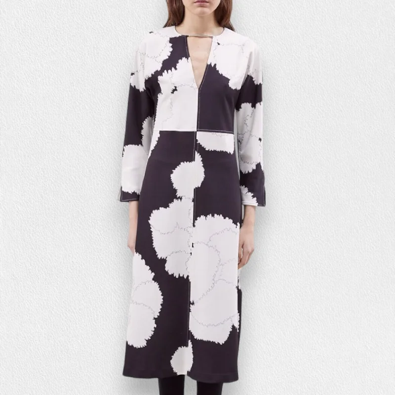 MEIMEIJ - METALLIC COLLAR DRESS