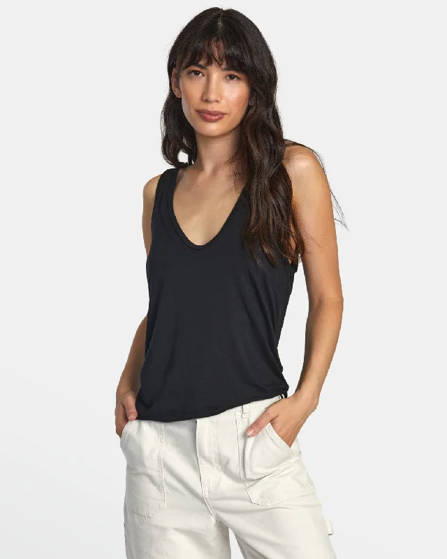 Minted Tank Top - RVCA Black