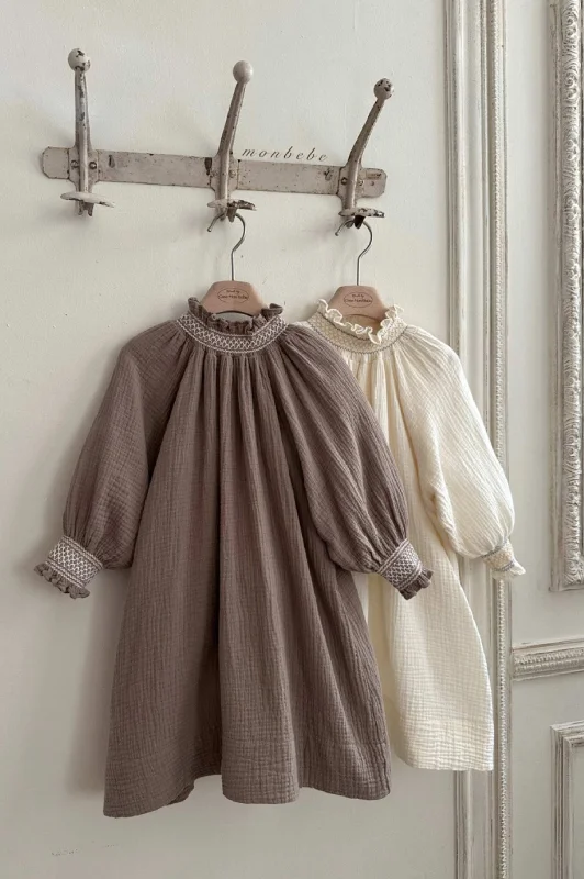 MonBebe Muslin Dress (2 colours)
