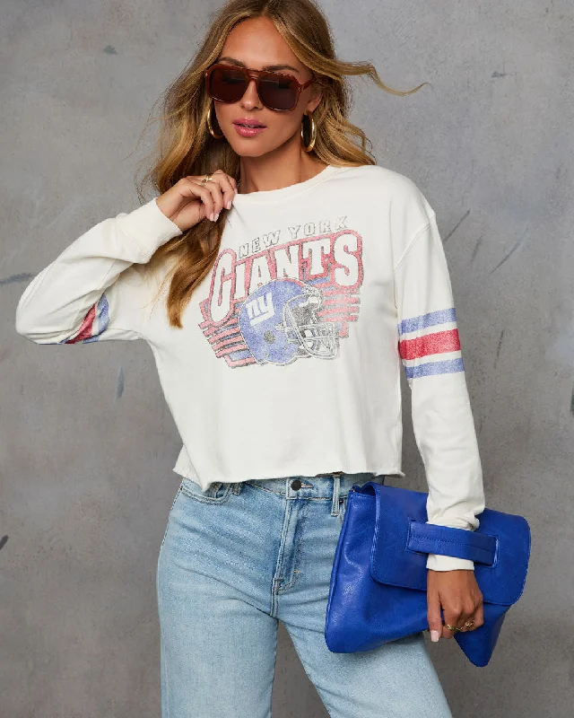 New York Giants Long Sleeve Graphic Sweatshirt