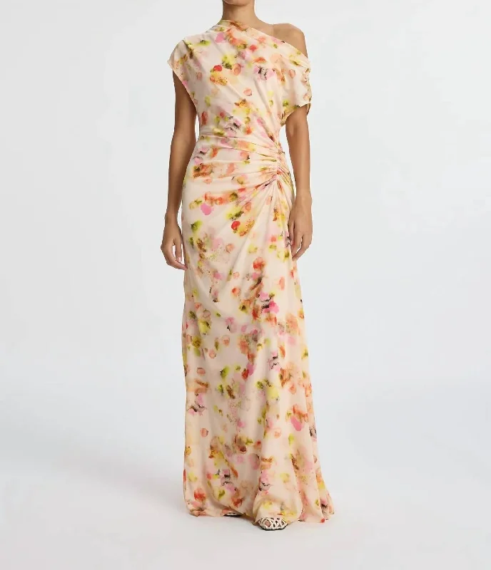 Poppy Gown In Ballad Multi