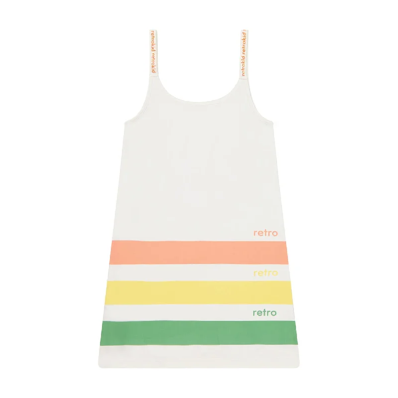 Poppy Stripe dress by Retro Kid