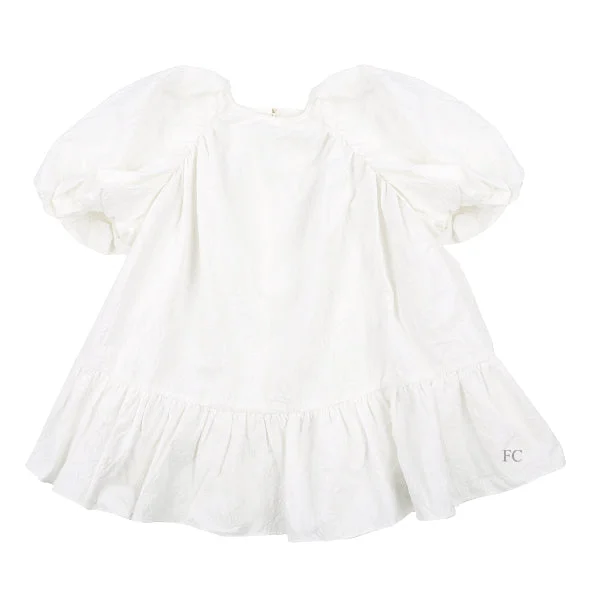 Puffy Sleeves Dress by JNBY