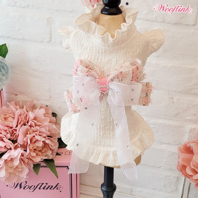 pink bow dress