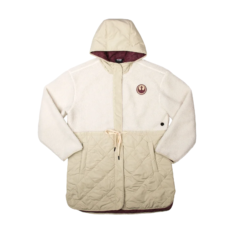 Leia Sherpa Puffer Jacket