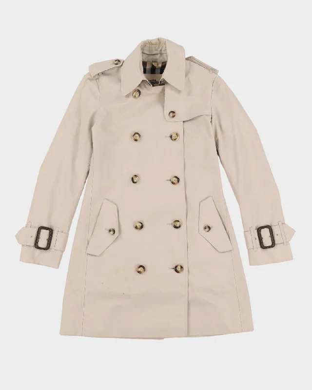 Burberry Prorsum Beige Mac Coat - XXS