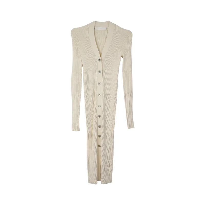 Dion Lee Buttondown Cardigan Dress - Women's XS