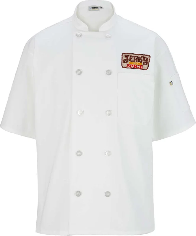 Edwards 10 Button Short Sleeve Chef Coat