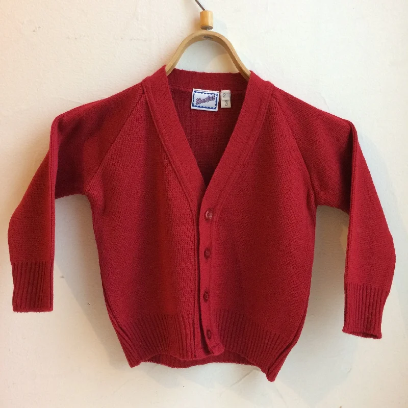 Grandpa Cardigan - Red