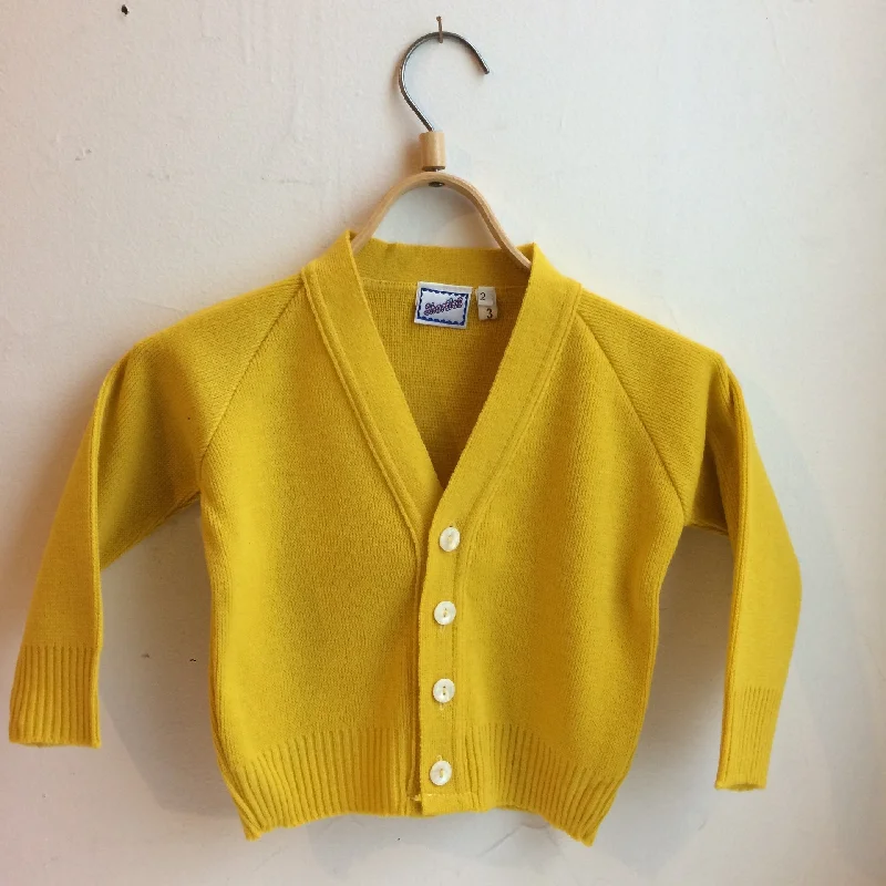 Grandpa Cardigan - Yellow