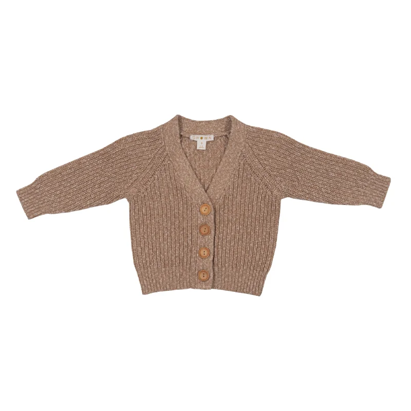 Grown Chunky Cardigan - Ecru