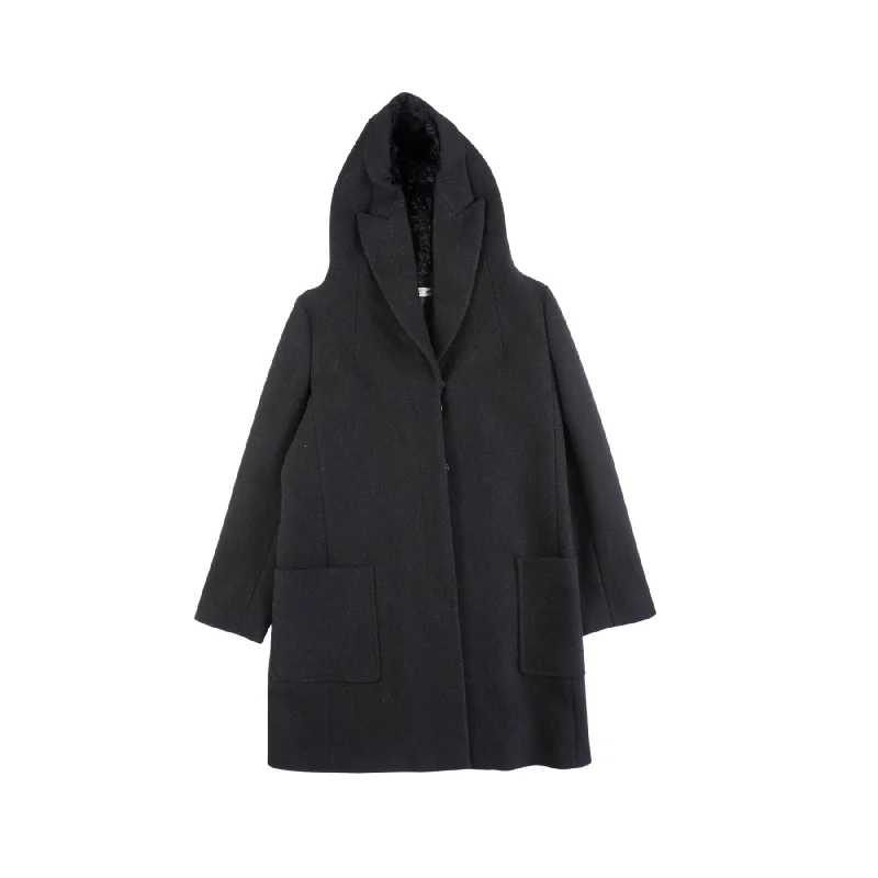 Prada Hooded Coat - Women's 46