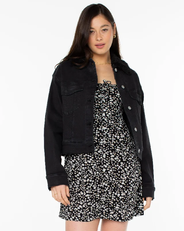 Big Smoke Jacket - Phantom Lace Jacket Ribbed Jacket Sequined Jacket