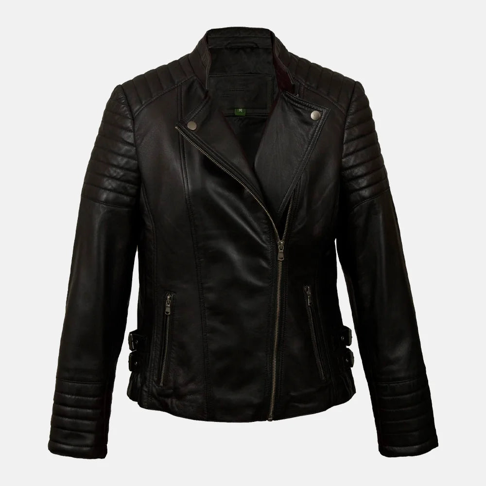 Bombshell Ladies Biker Jacket Women Satin Jacket Silk Jacket Chiffon Jacket