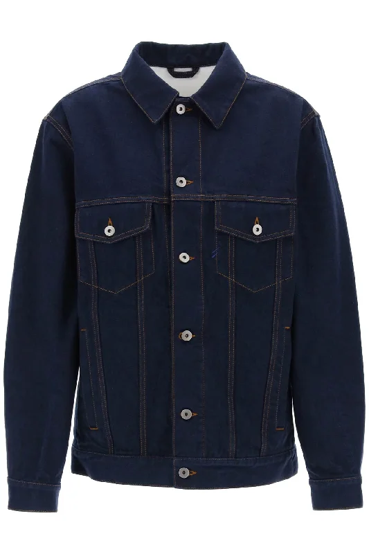 Burberry japanese denim jacket for men/w 8080769 INDIGO BLUE Trench Coat Raincoat Waterproof Jacket Burberry japanese denim jacket for men/w 8080769 INDIGO BLUE Trench Coat Raincoat Waterproof Jacket