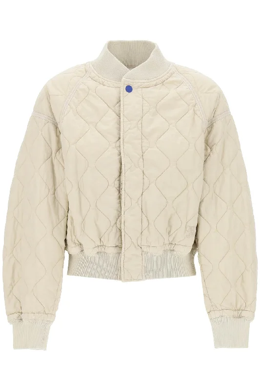 Burberry quilted bomber jacket 8081118 SOAP Zippered Jacket Buttoned Jacket Snapped Jacket Burberry quilted bomber jacket 8081118 SOAP Zippered Jacket Buttoned Jacket Snapped Jacket