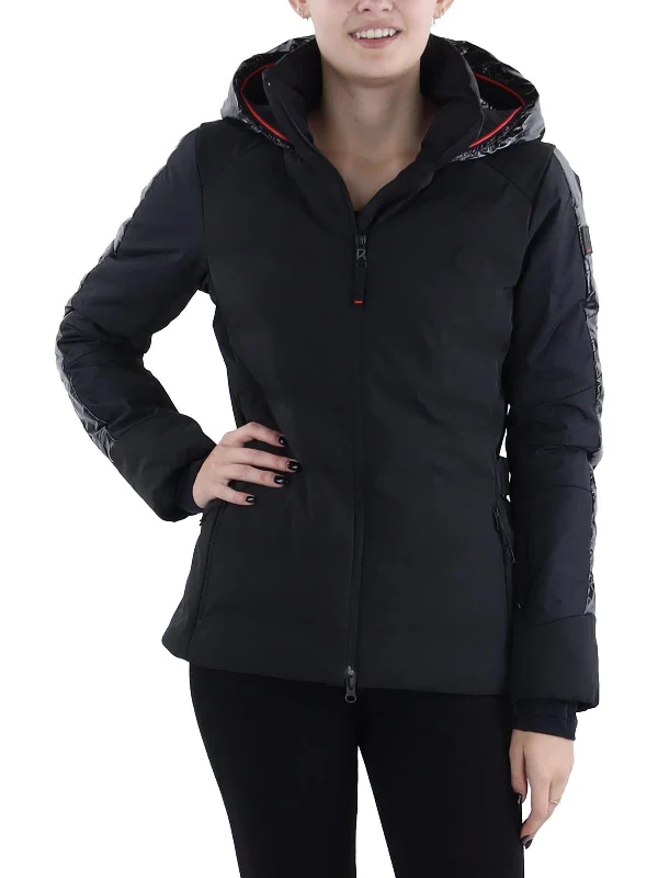 Cadja Womens Hooded Insulated Soft Shell Jacket Denim Jacket Leather Jacket Suede Jacket Cadja Womens Hooded Insulated Soft Shell Jacket Denim Jacket Leather Jacket Suede Jacket