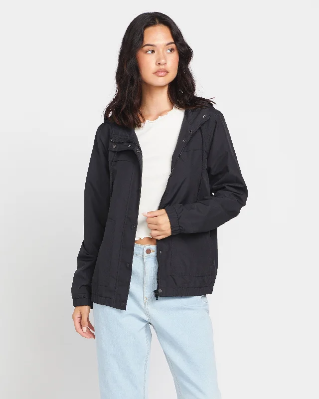 Enemy Stone Jacket - Black Wool Jacket Cashmere Jacket Tweed Jacket
