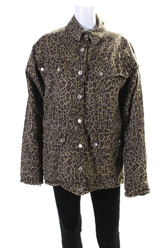 Marissa Webb Womens Ellery Print Anorak Jacket Brown Toggled Jacket Drawstring Jacket Belted Jacket Marissa Webb Womens Ellery Print Anorak Jacket Brown Toggled Jacket Drawstring Jacket Belted Jacket