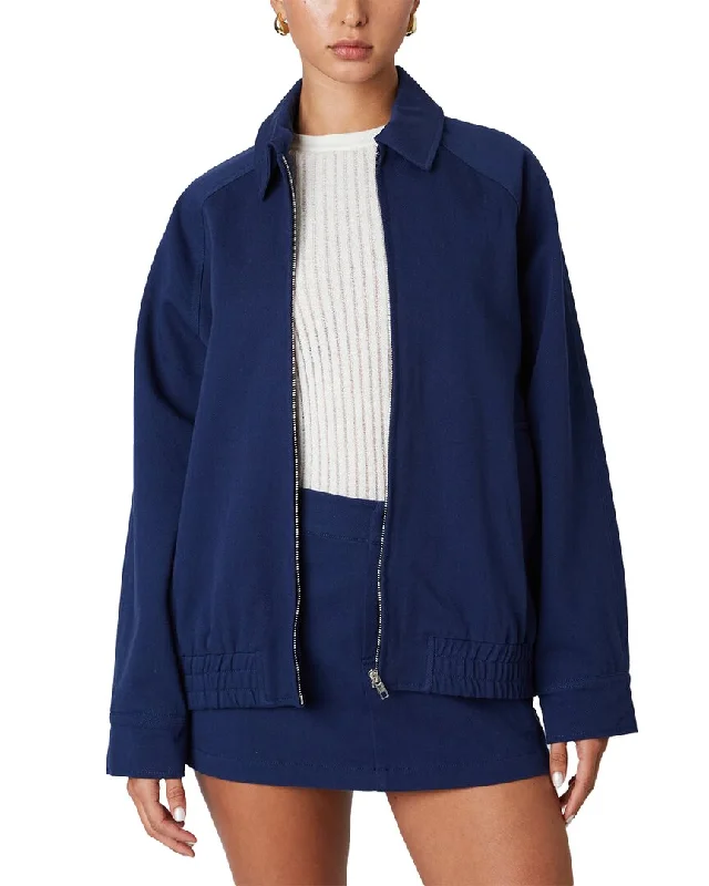 NIA Beau Bomber Jacket Cardigan Sweater Pullover