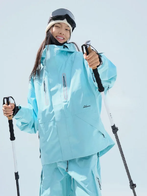 NIS SuperB 3L Alpine Snow Jacket - Unisex Zippered Jacket Buttoned Jacket Snapped Jacket NIS SuperB 3L Alpine Snow Jacket - Unisex Zippered Jacket Buttoned Jacket Snapped Jacket
