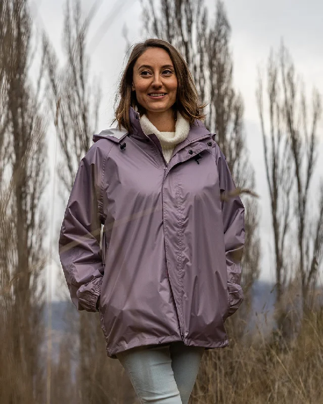 STOWaway Jacket in Lilac Ash Quilted Jacket Puffer Jacket Insulated Jacket