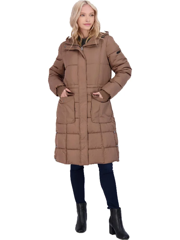 Womens Winter Hooded Puffer Coat