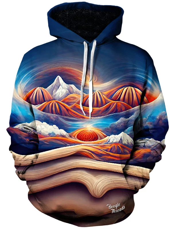 Exalted Eternity Unisex Hoodie Hoodie with Sequins Glamorous Eye-catching