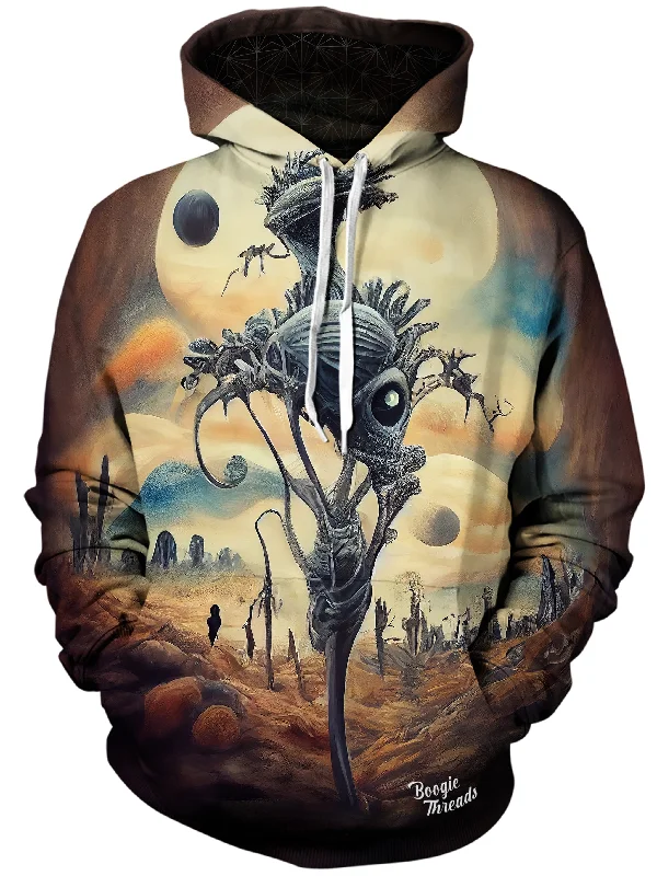 Exclusive Mirrors Unisex Hoodie Hoodie with Front Slit Layering Stylish
