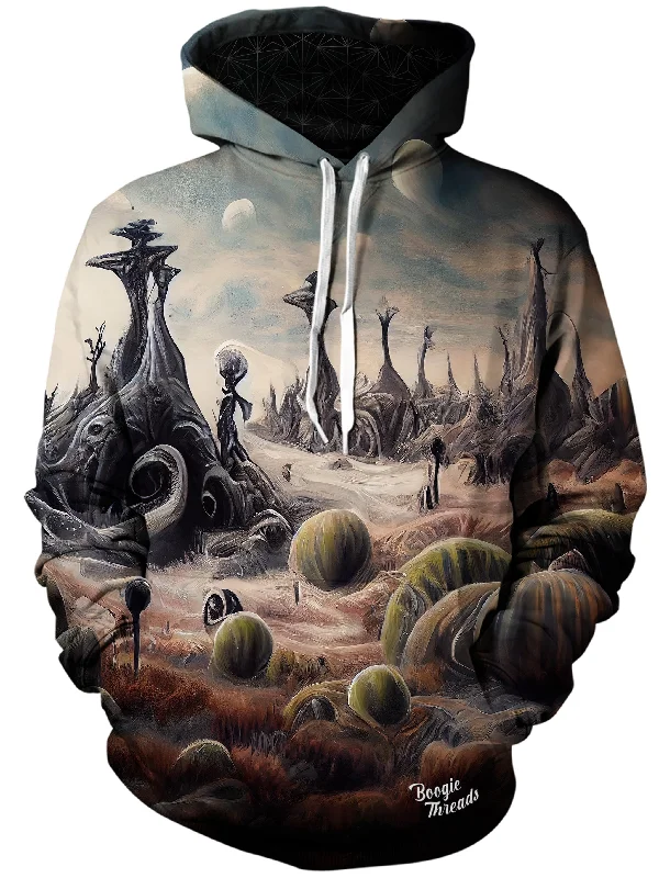 Friends Of Design Unisex Hoodie Hoodie with Slit Hem Functional Movement
