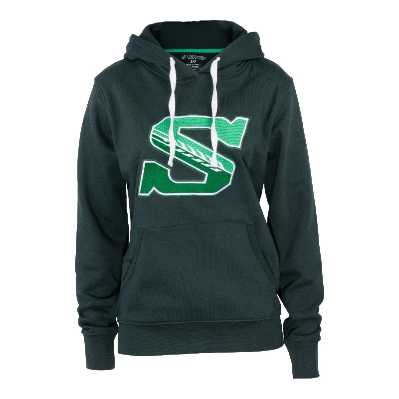 Ladies Obsidian Option Play Hoodie Hoodie with Print Artistic Unique